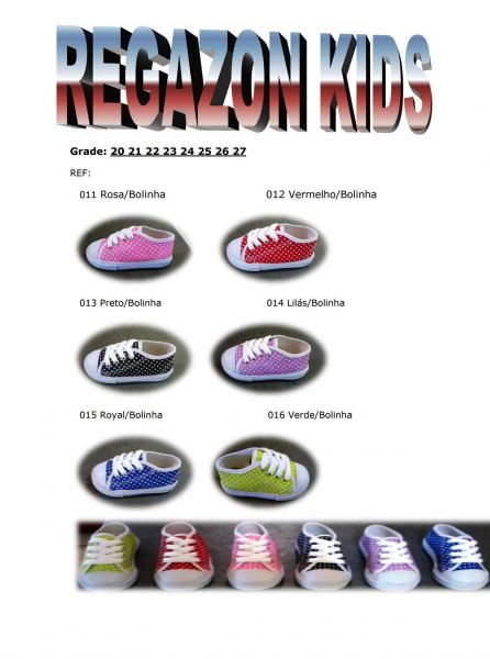 "Tênis Kids Infantil" ref: